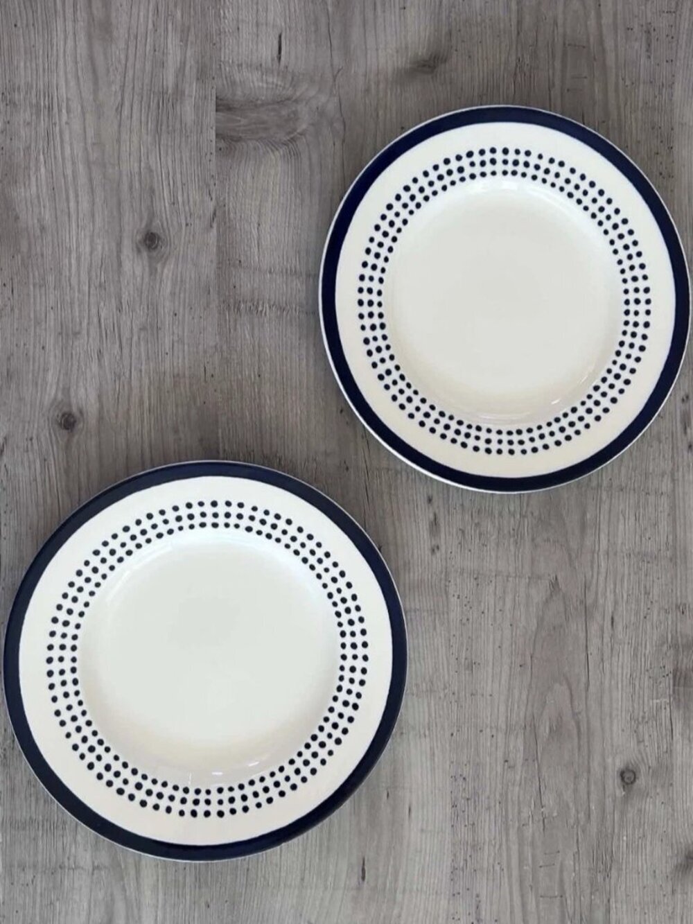 Pair of Lenox Kate Spade New York Charlotte Street East Luncheon / Accent Plates
